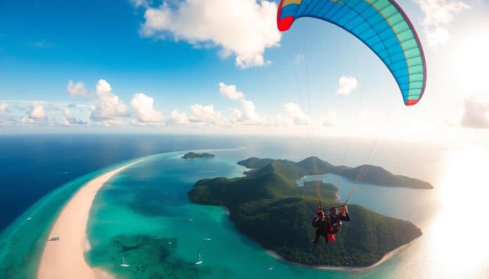 aerial bliss over boracay s sands