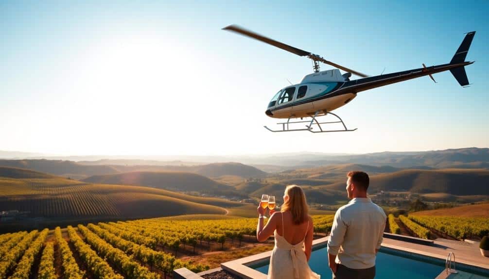 aerial winery sightseeing experience