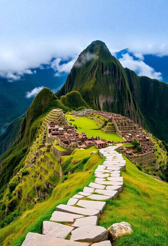 climb ancient inca hiking trail