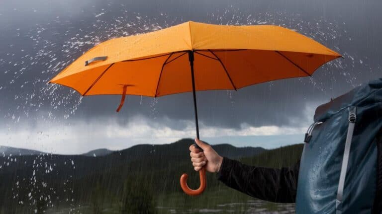 compact adventure worthy weather protection umbrellas