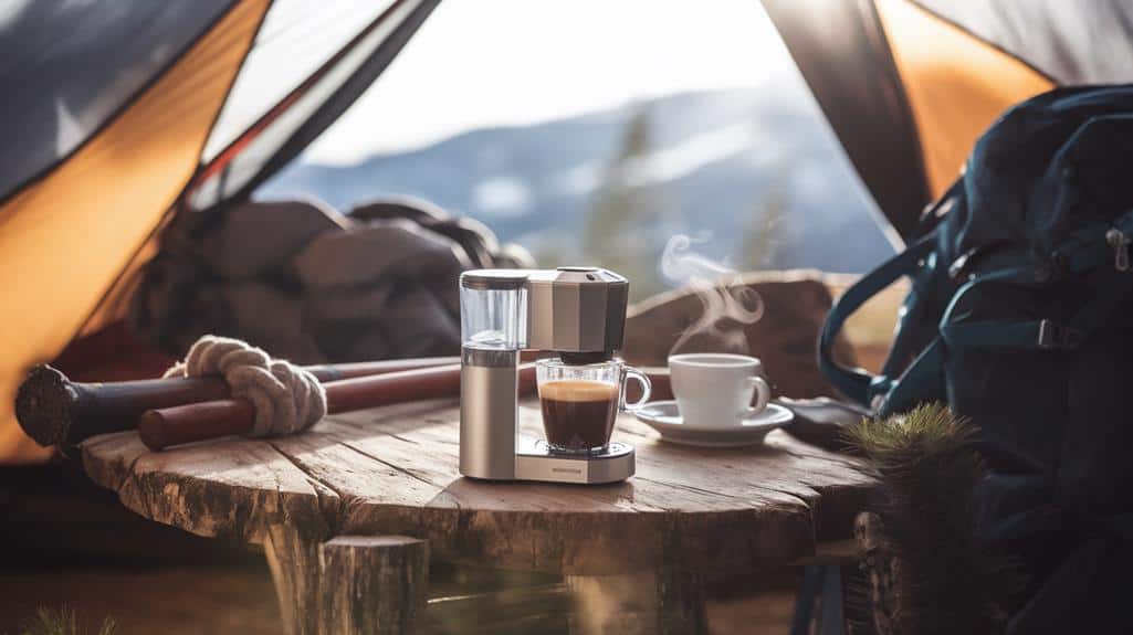 compact espresso makers for travel caffeine