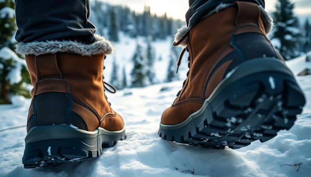 cozy insulated weatherproof winter footwear