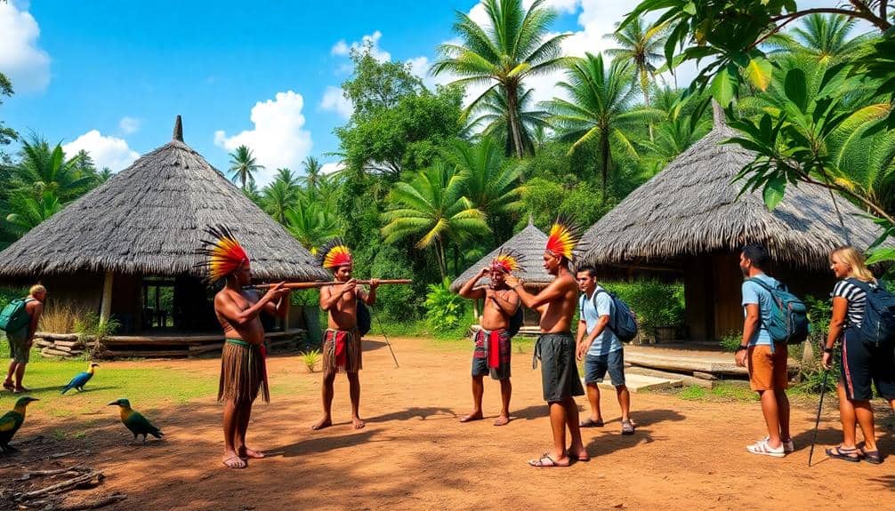 cultural exchange with amazonia