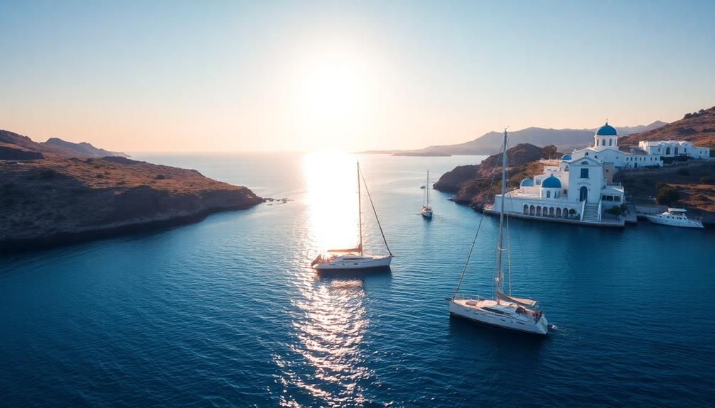 explore aegean island sailboating