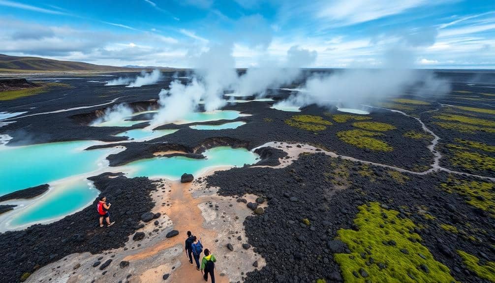 geothermal marvels of icelandic landscape