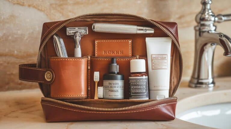 grooming kits for jet setting gentleman