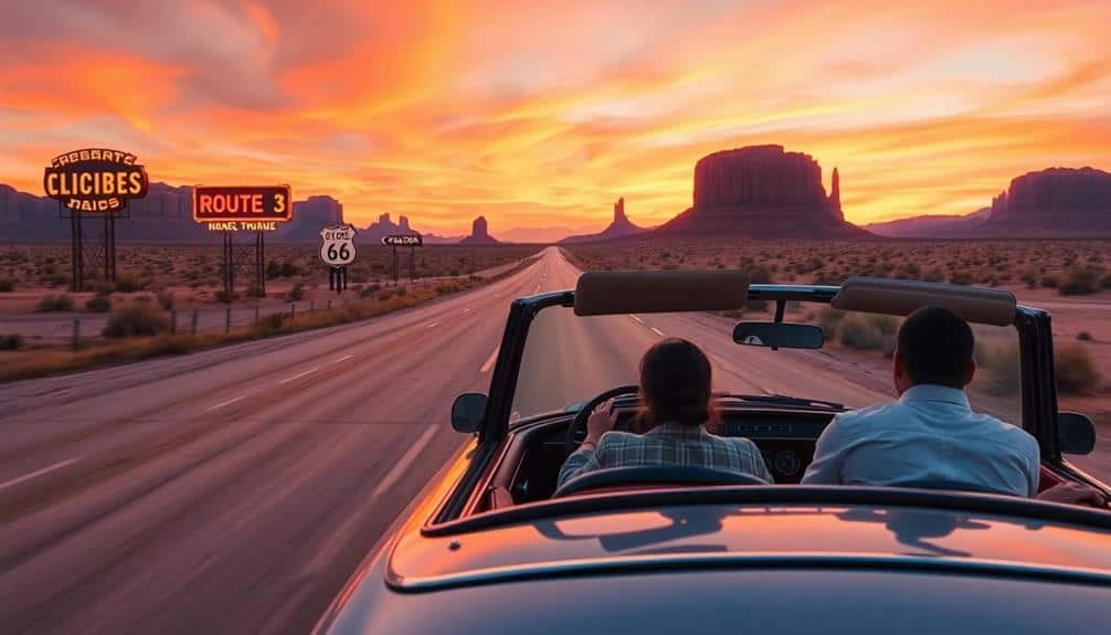 iconic american road trip adventure