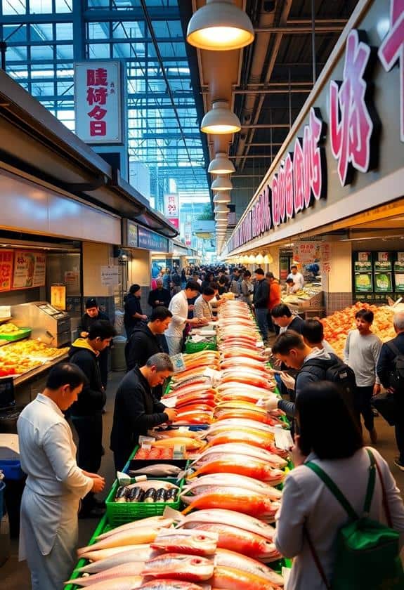 iconic global seafood trading hub