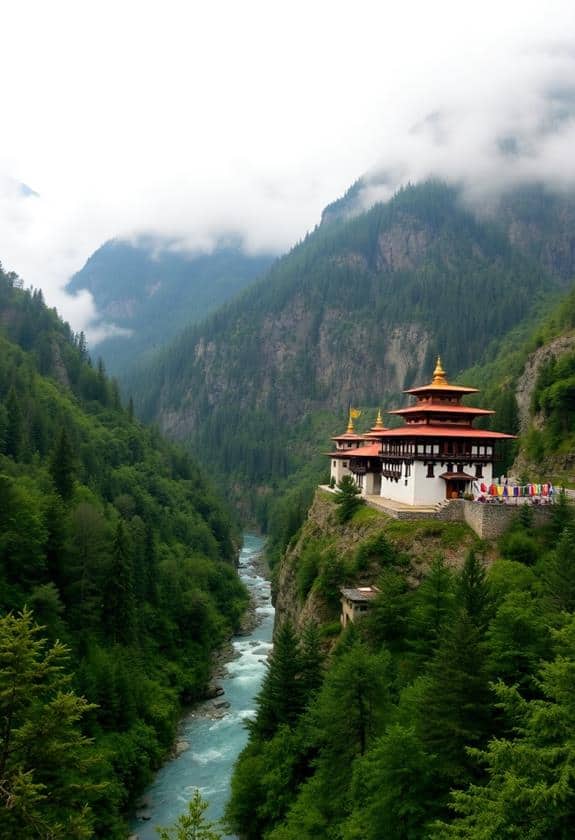 mystical secluded bhutanese mountain sanctuary