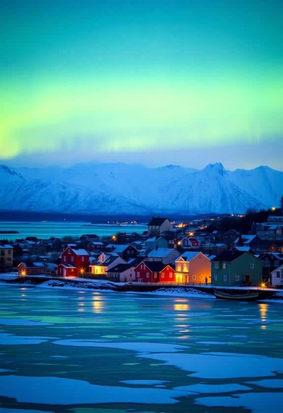 northern lights illuminate iceland