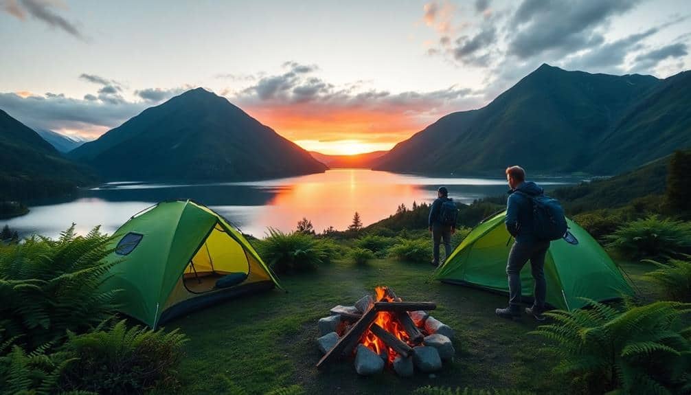 outdoor adventure in scenic landscapes