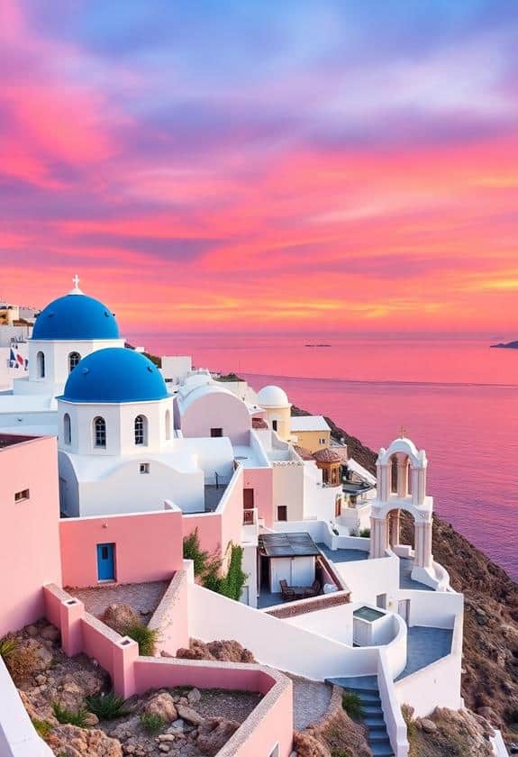 picturesque greek island paradise