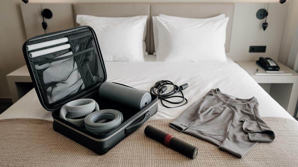 portable fitness equipment for travel workouts