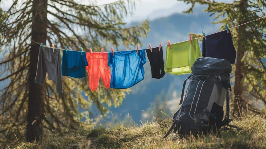 portable laundry adventure travel clotheslines