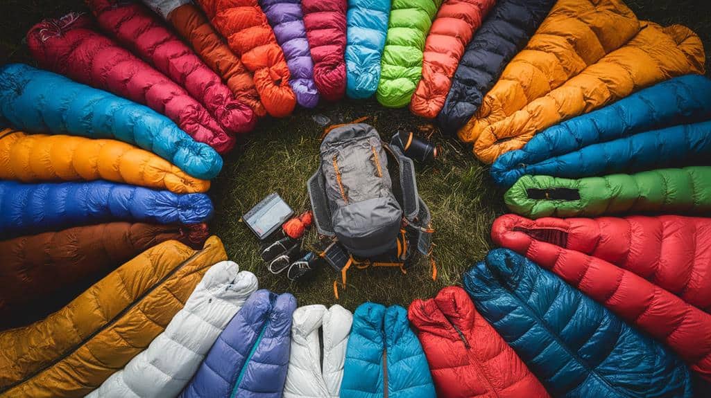 portable lightweight packable comfortable sleeping bags