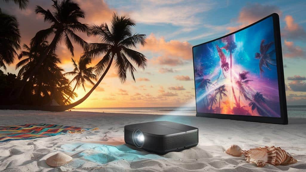 portable projectors for on the go entertainment