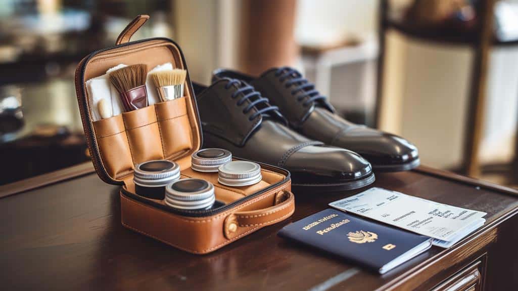 portable shoe polish selection factors