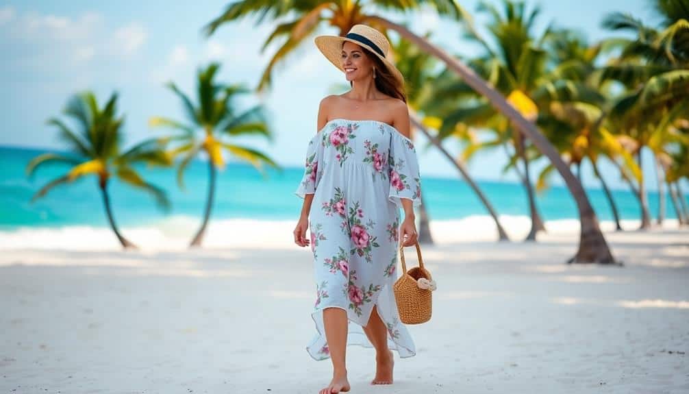 relaxed breezy beach cover up