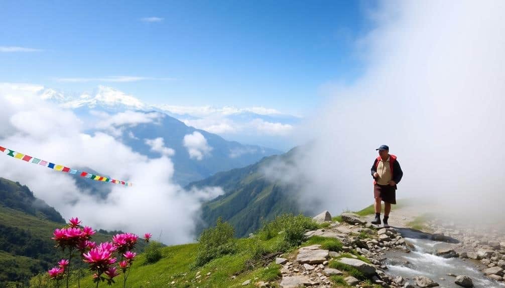 remote bhutan trekking valleys