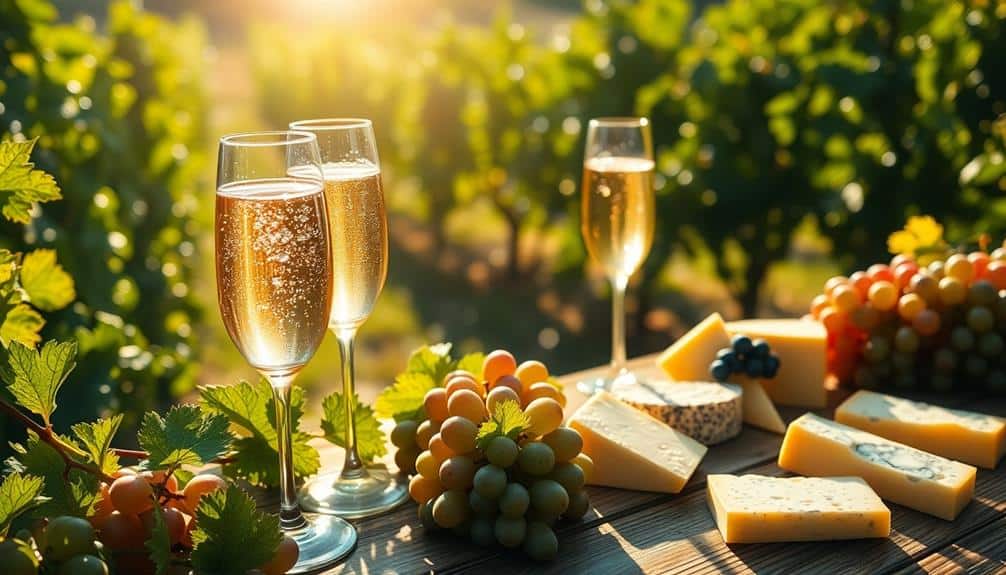 sparkling wine tasting experience