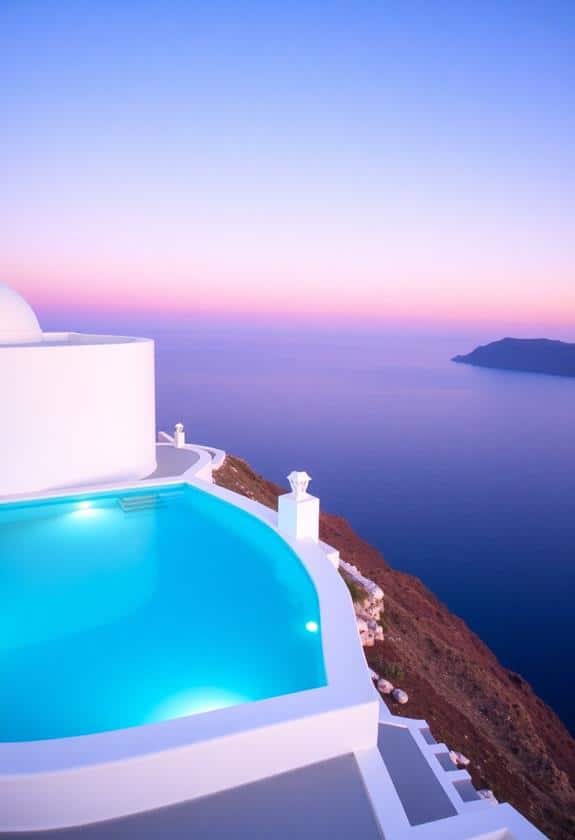 stunning cliffside escapes on santorini