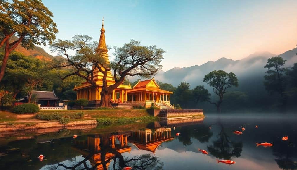 tranquil spiritual sanctuaries for meditation