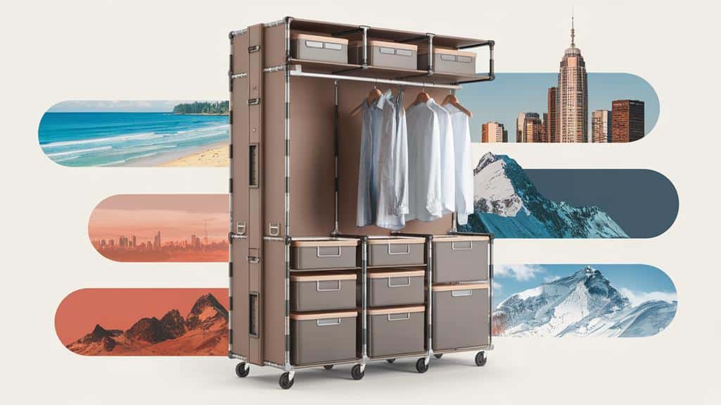 travel friendly portable closet factors