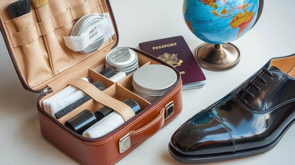 travel shoe polishing kits