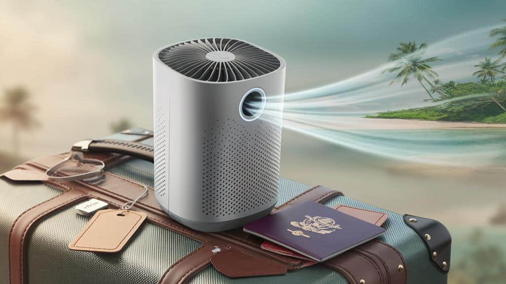 travel sized air purifiers anywhere