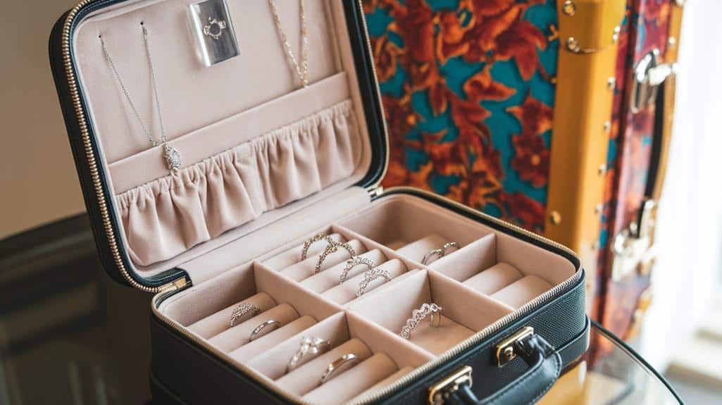 travel sized jewelry storage solutions