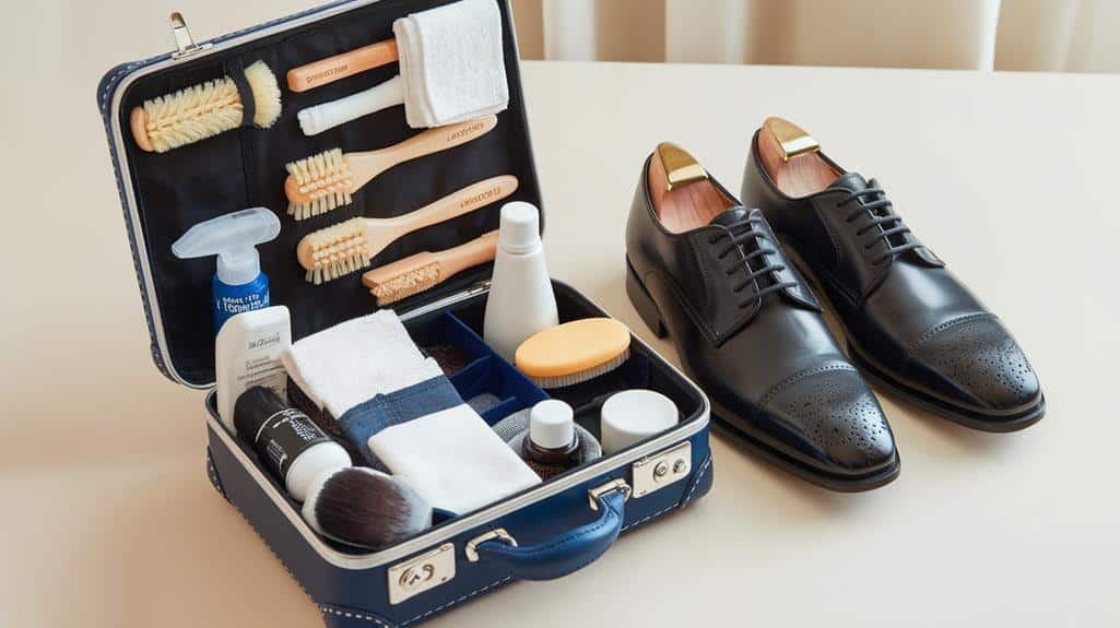 travel sized shoe cleaning essentials