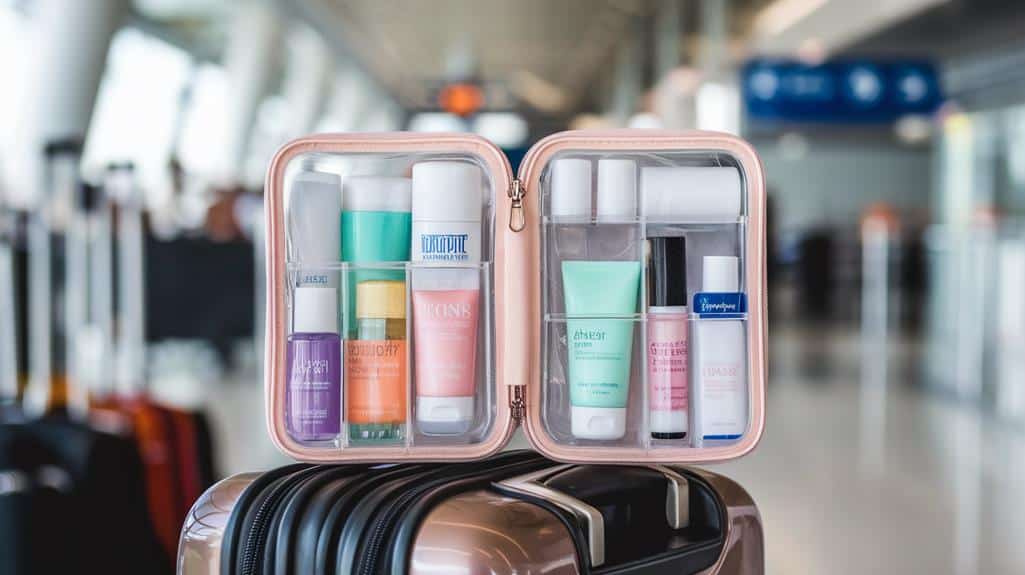 travel sized toiletries selection factors