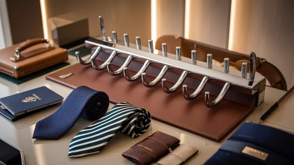 travel tie rack essentials