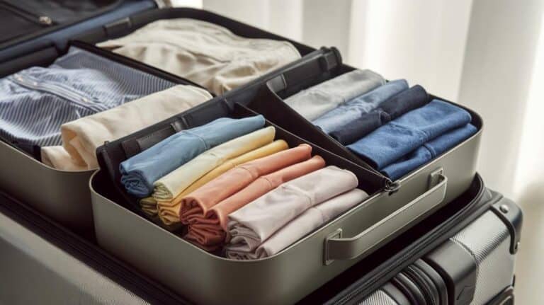 wrinkle free travel clothes packing solution