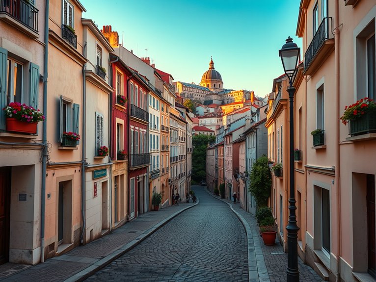charming artistic parisian neighborhood
