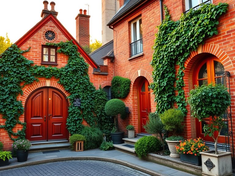charming english style architecture