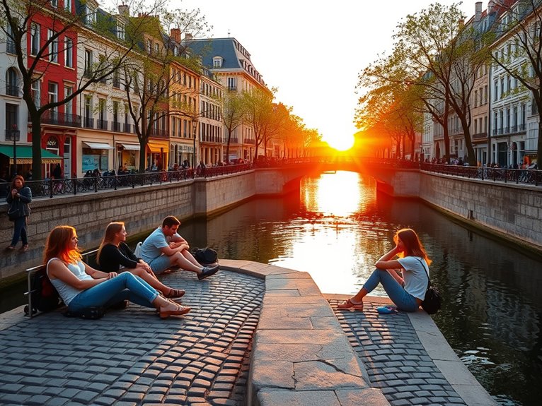 charming riverside leisure spot
