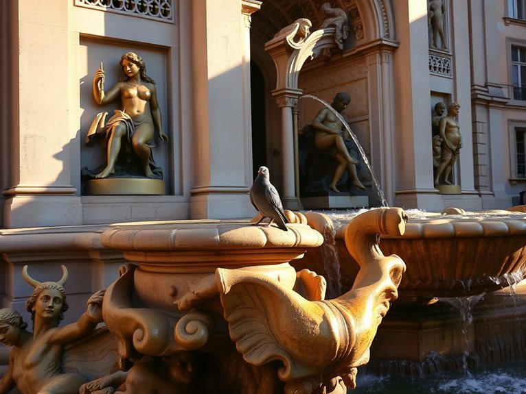 historic parisian fountains tales