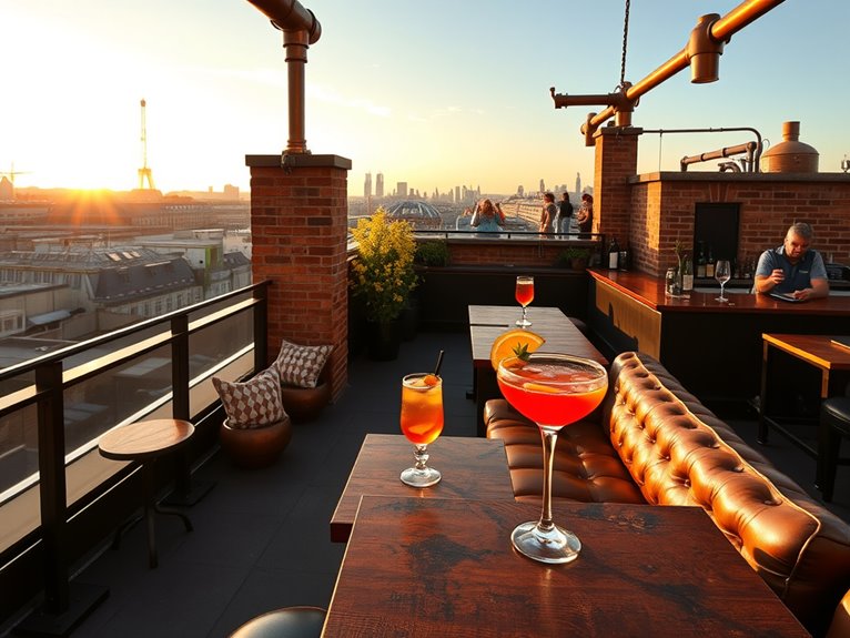 industrial elegance cocktail experience