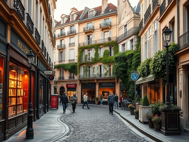 literary exploration in paris
