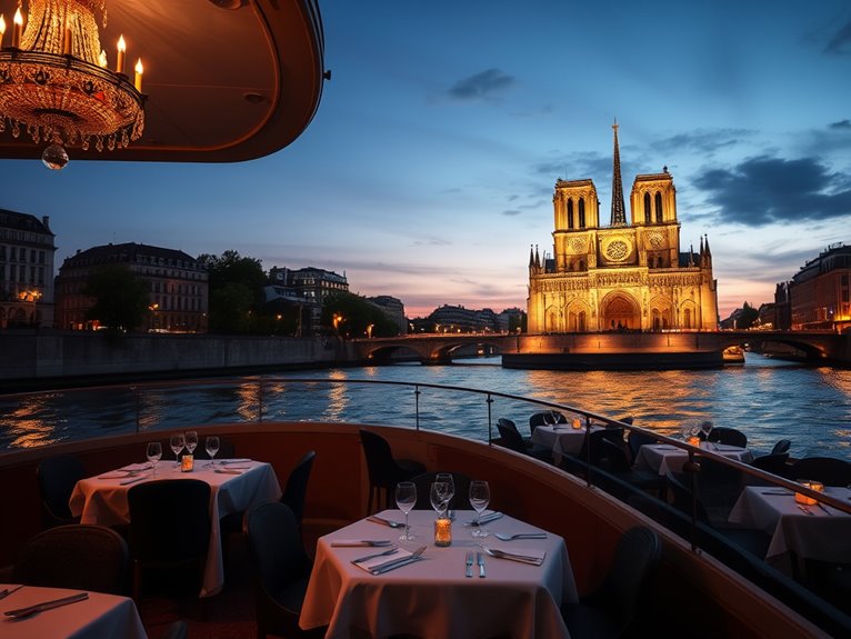 michelin starred dining on water