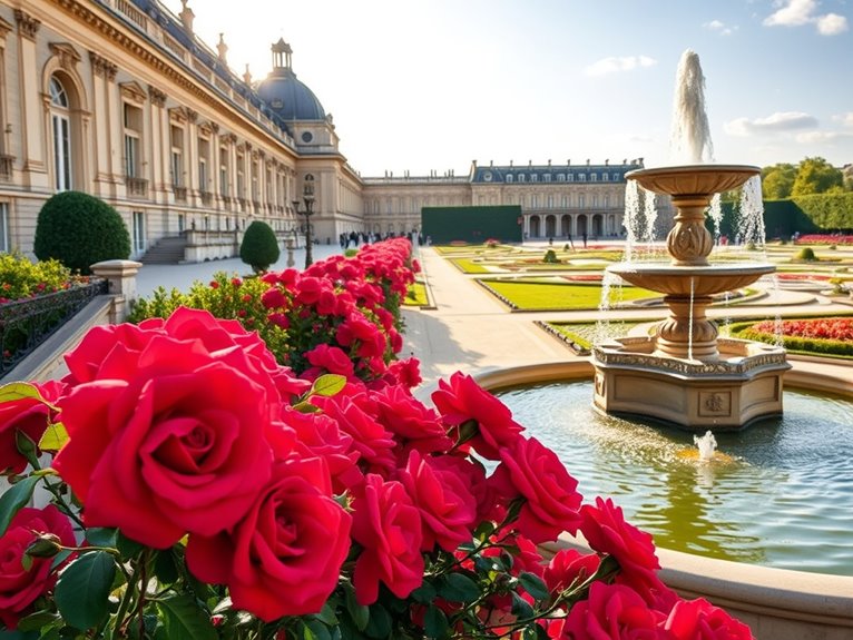 royal elegance in gardens