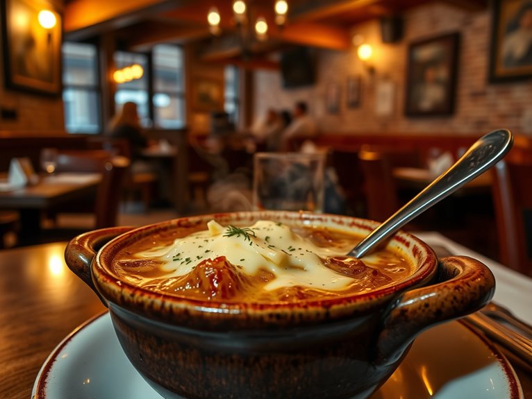 rustic dining in marais