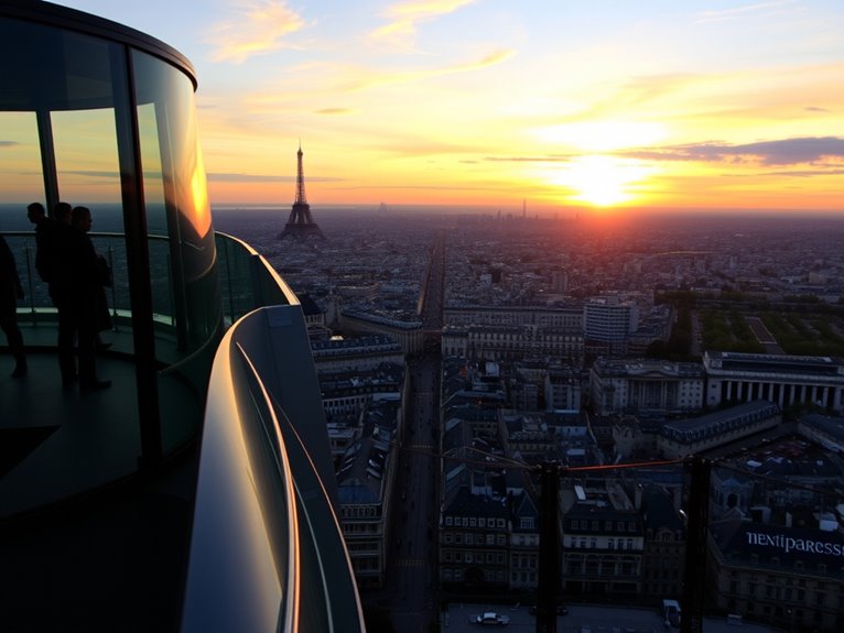 stunning paris skyline views