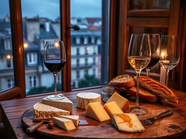 wine and cheese tasting
