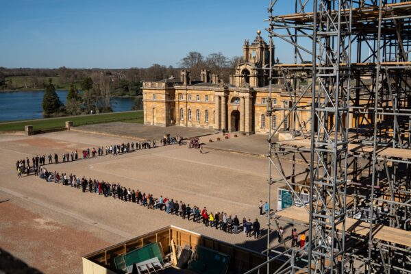 Blenheim Palace celebrates 75th anniversary of public opening 