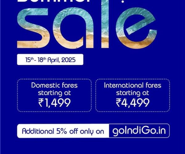 IndiGo announces Summer Sale