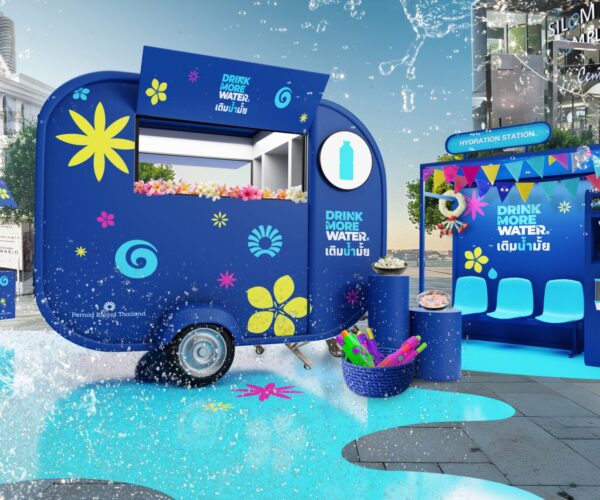 ‘Drink More Water’ campaign echoes ‘drinking responsibly’ in Bangkok for Songkran 2025 