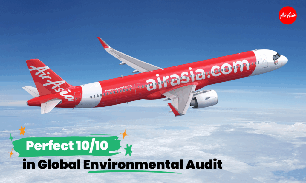 AirAsia scores 10/10 in 42kft.com’s global sustainability rankings AirAsia scores 10/10 in 42kft.com’s global sustainability rankings
